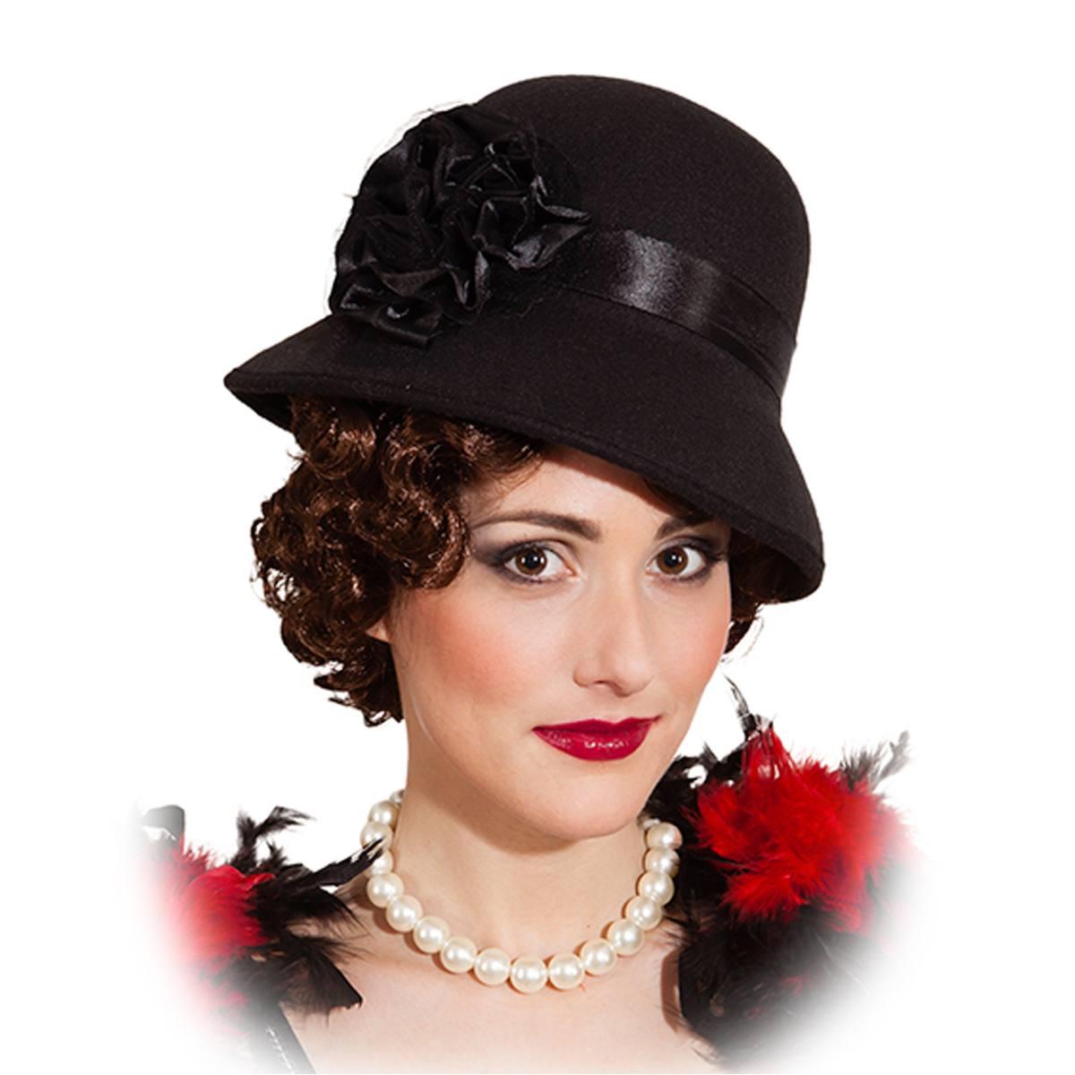 Cappello Anni '20 Nero |Orlob