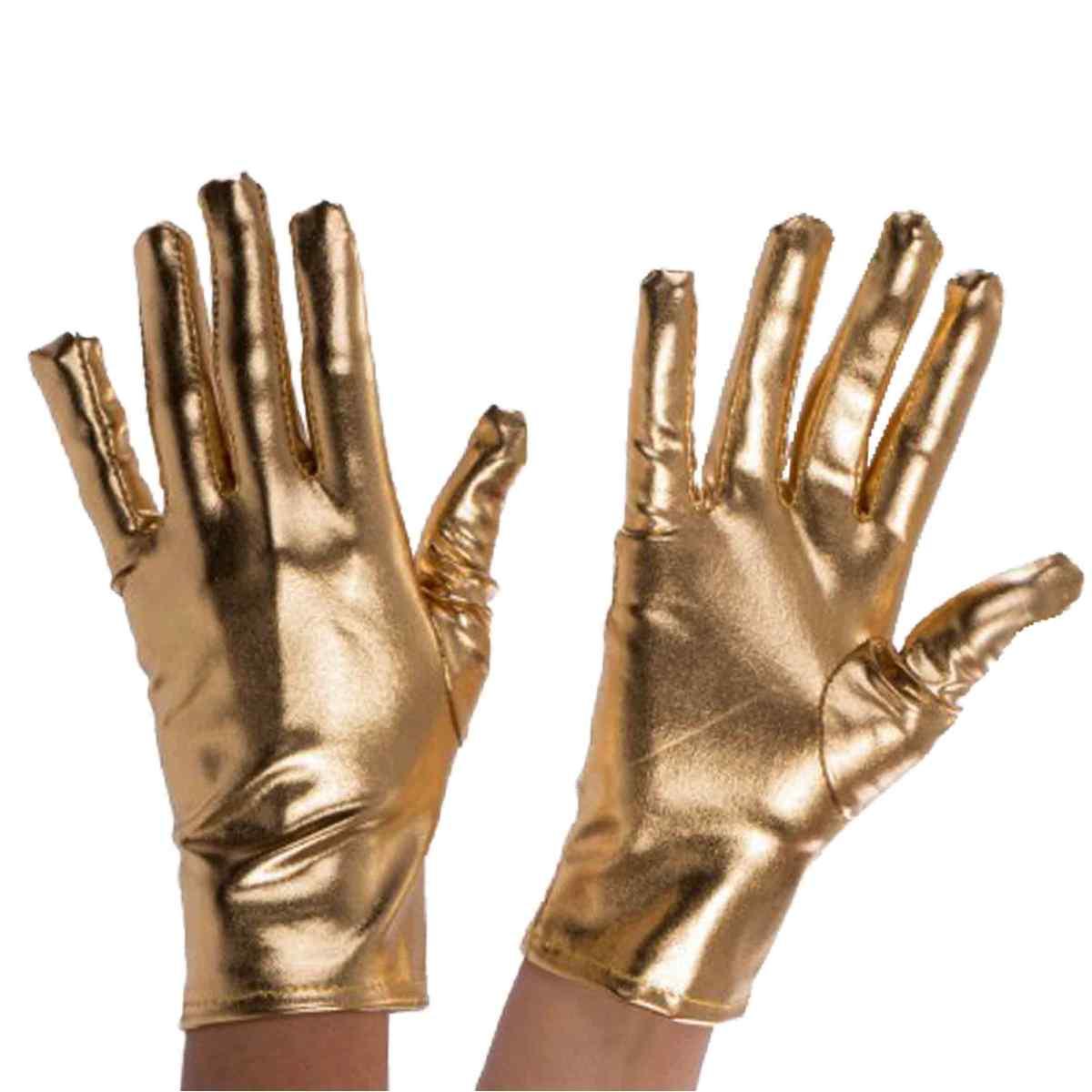Guanti Corti Oro cm.22 |Carnival Toys
