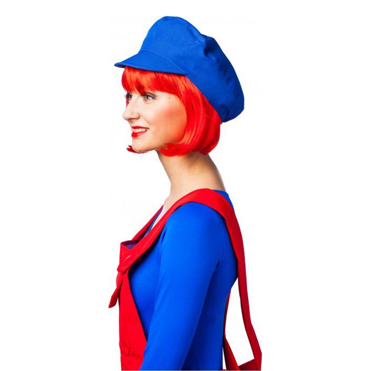 Cappello Berretto Tessuto Blu con Visiera |Orlob