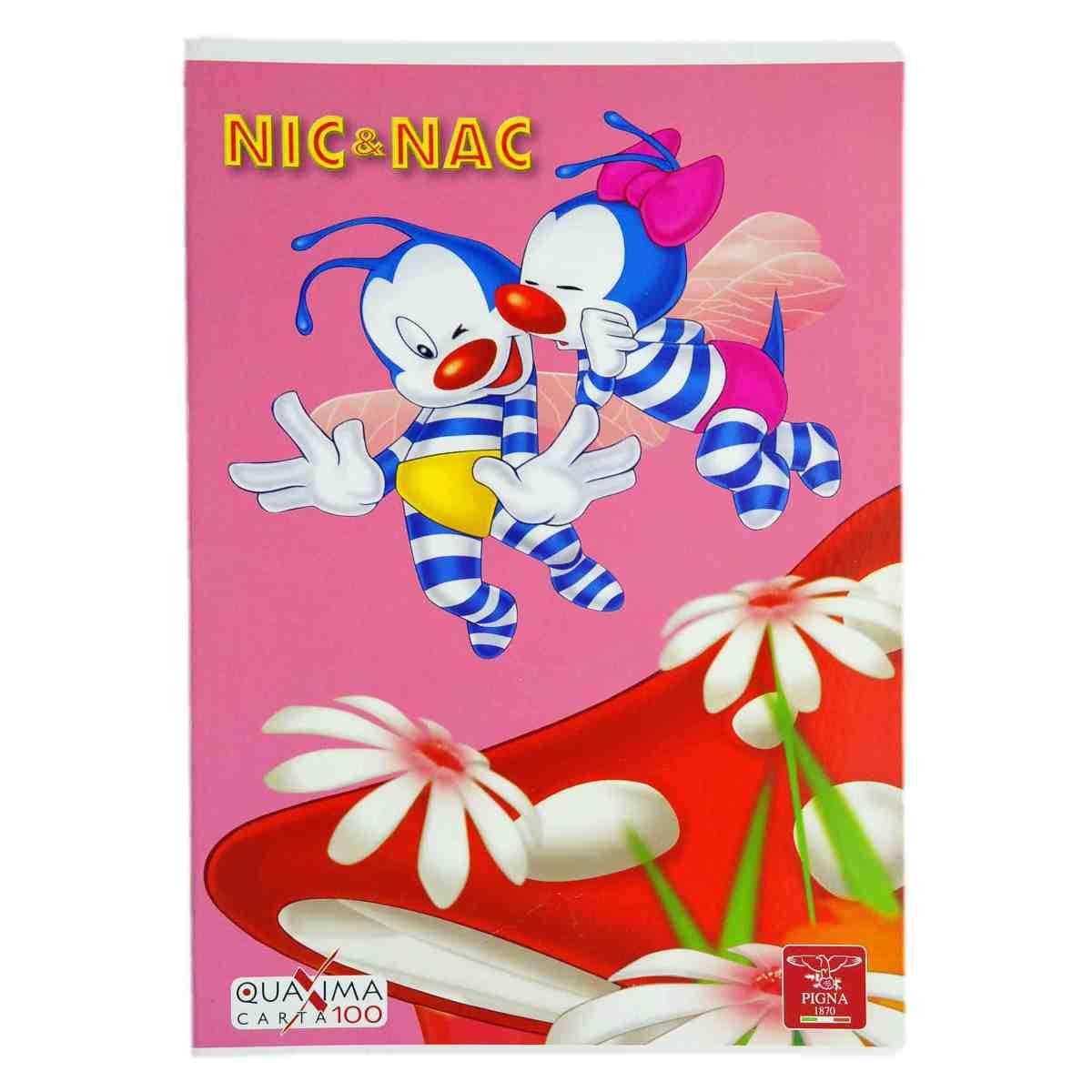 Quaderno Mod. A4 Riga B Nic Nac Pigna |Pigna