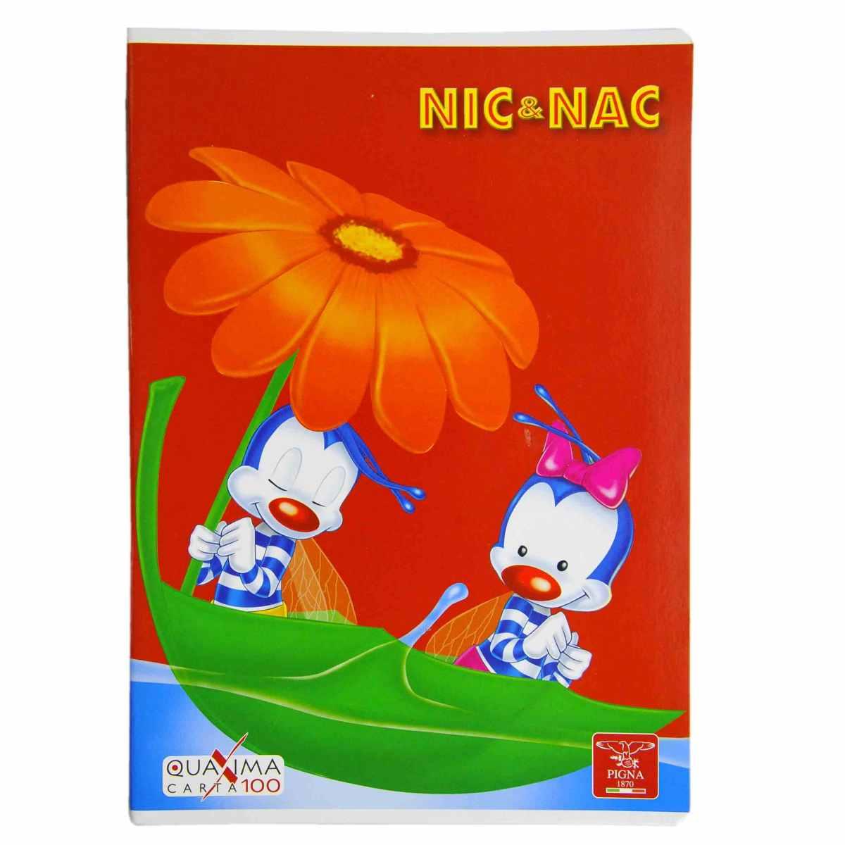Quaderno Mod. A4 Riga B Nic Nac Pigna |Pigna