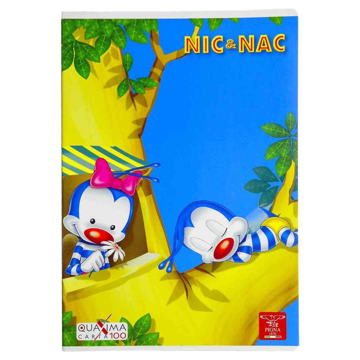 Quaderno Mod. A4 Riga B Nic Nac Pigna |Pigna