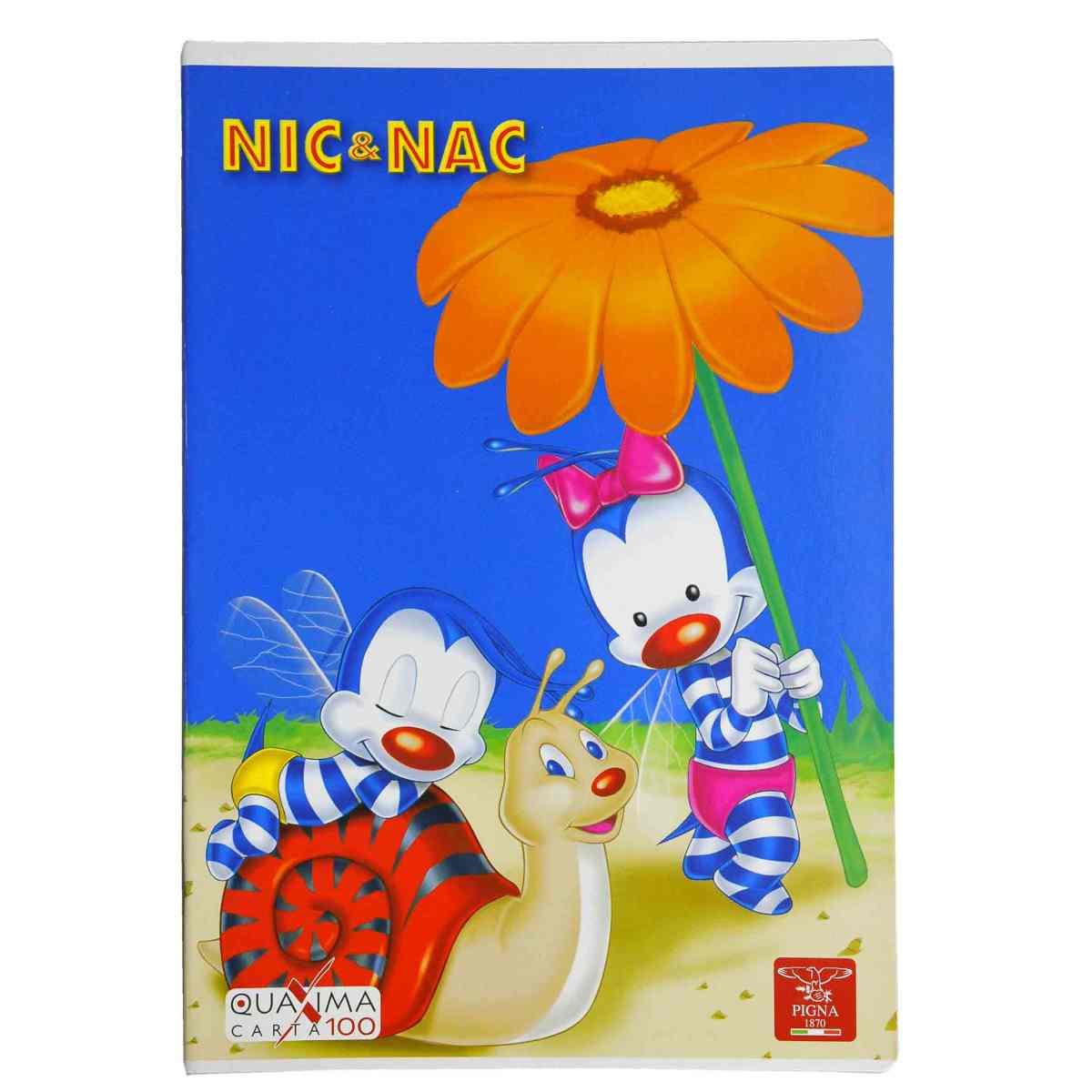 Quaderno Mod. A4 Riga B Nic Nac Pigna |Pigna