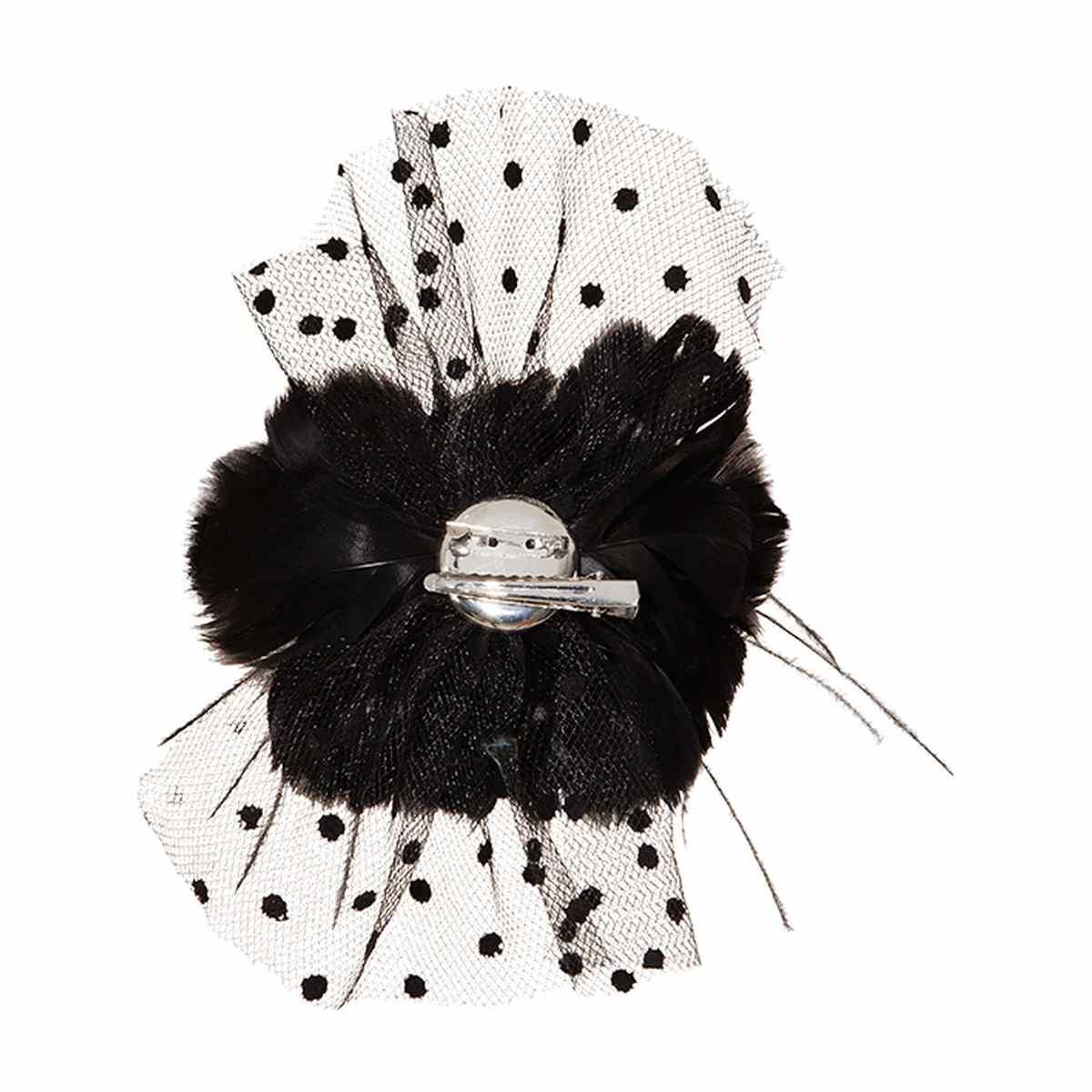 Spilla con Piume e Tulle |Orlob