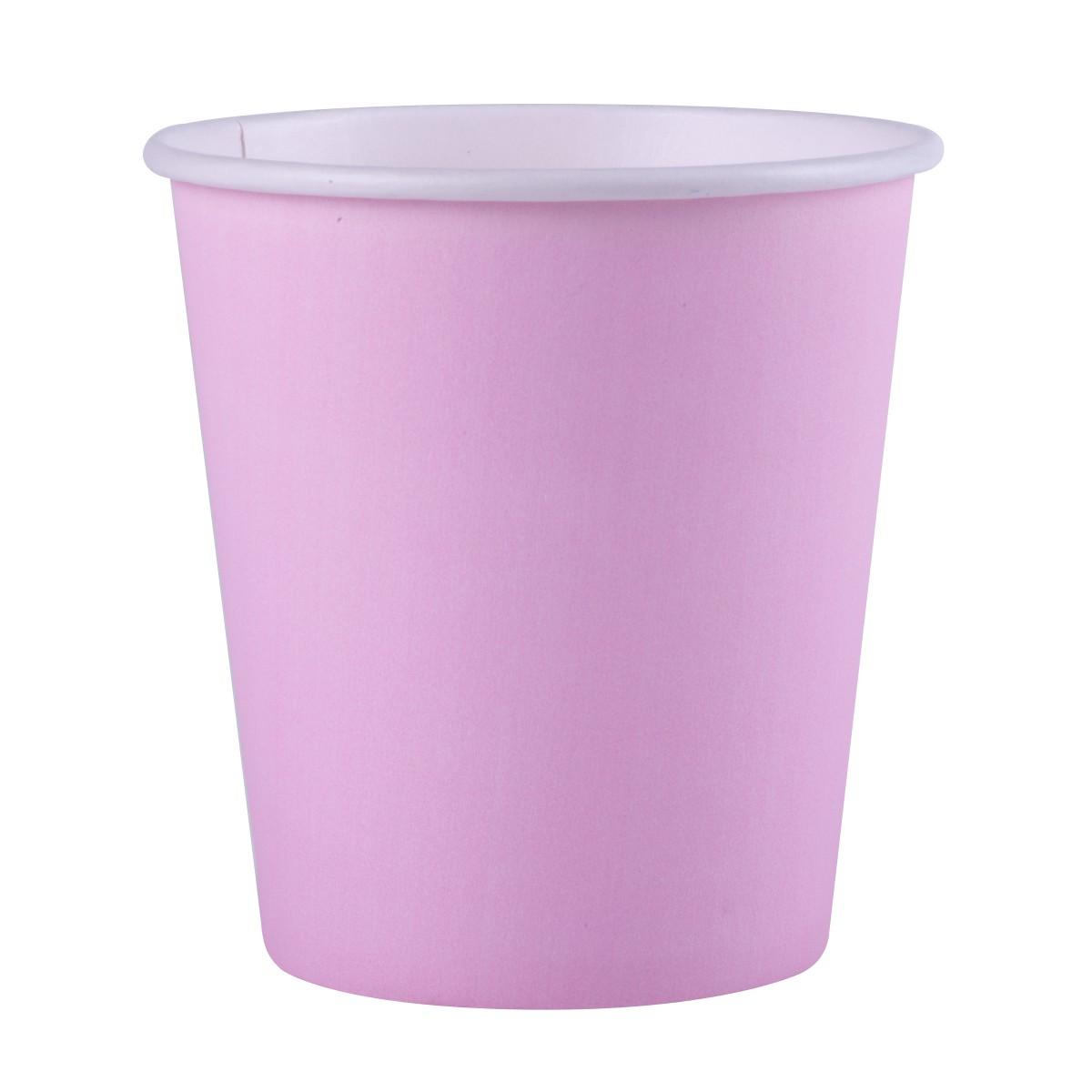 Bicchiere Carta Rosa cc.200 Set pz.10 |M2 Store