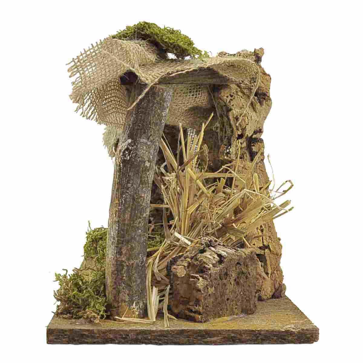 Capanna Legno Stile Arabo cm.36x17xH19 | Moranduzzo