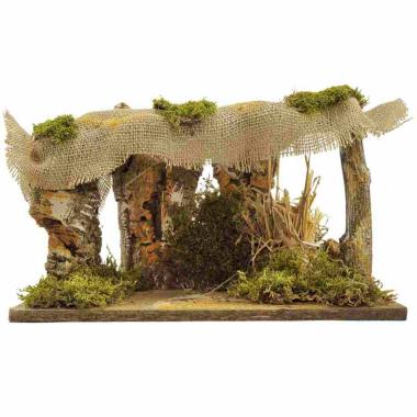 Capanna Legno Stile Arabo cm.36x17xH19 | Moranduzzo