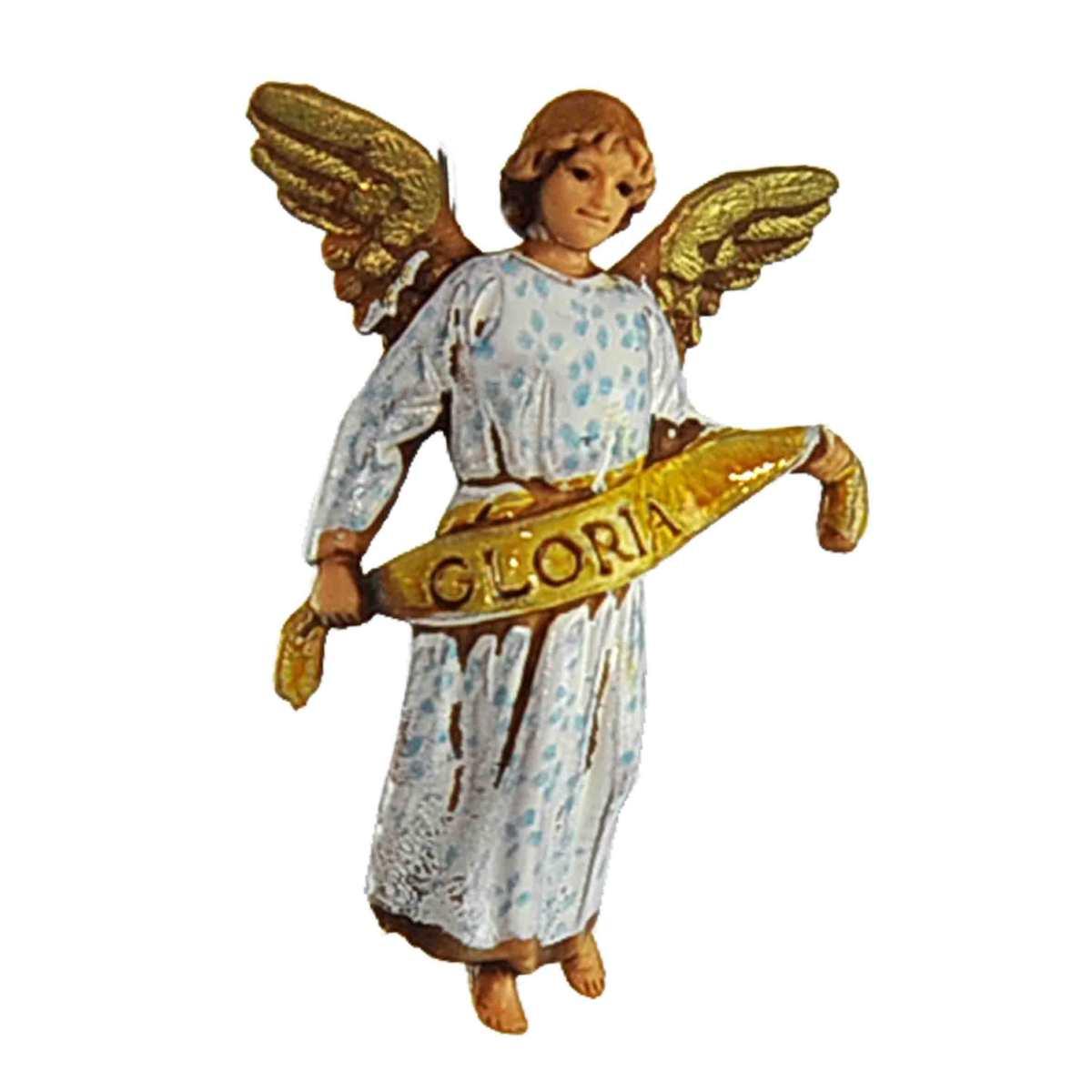 Statua cm.6,5 Gloria con Bue e Asinello Set. pz.3 | Moranduzzo