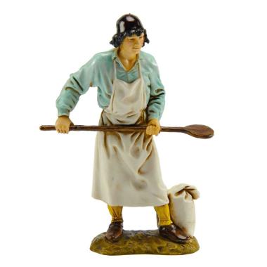 Statua cm.12 Pizzaiolo con la Pala | Moranduzzo