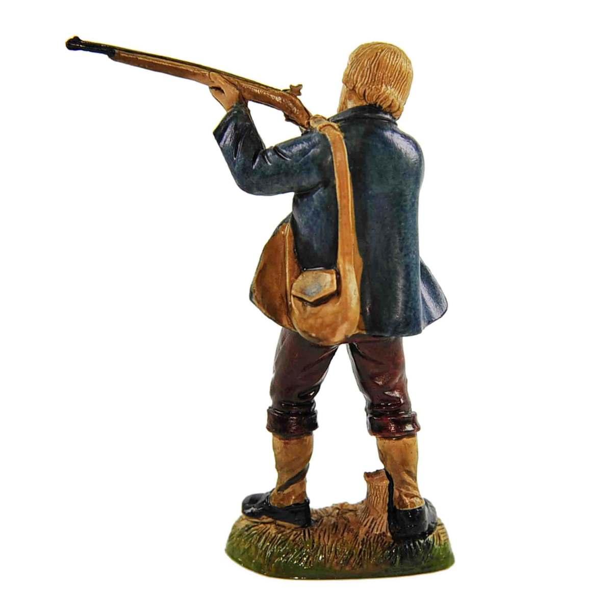 Statua cm.10 Cacciatore con Fucile |Moranduzzo