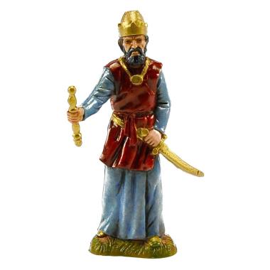 Statua cm.10 Re Erode con Editto e Spada | Moranduzzo