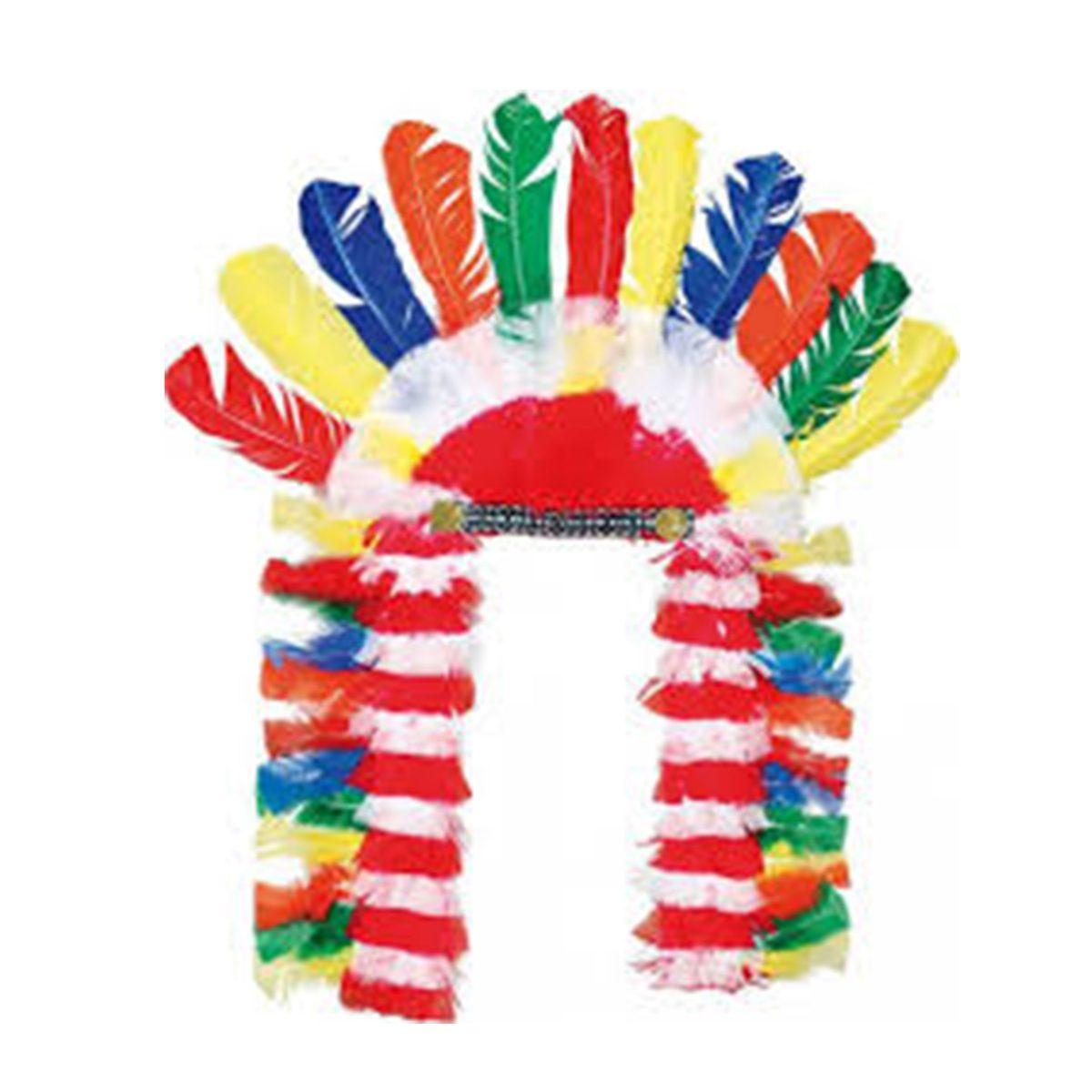 Copricapo Indiano Piume cm.24 |Orlob