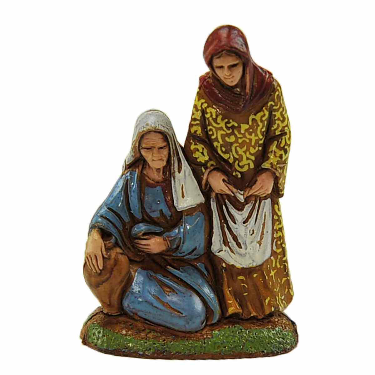 Statua presepe 6 cm levatrici anfora