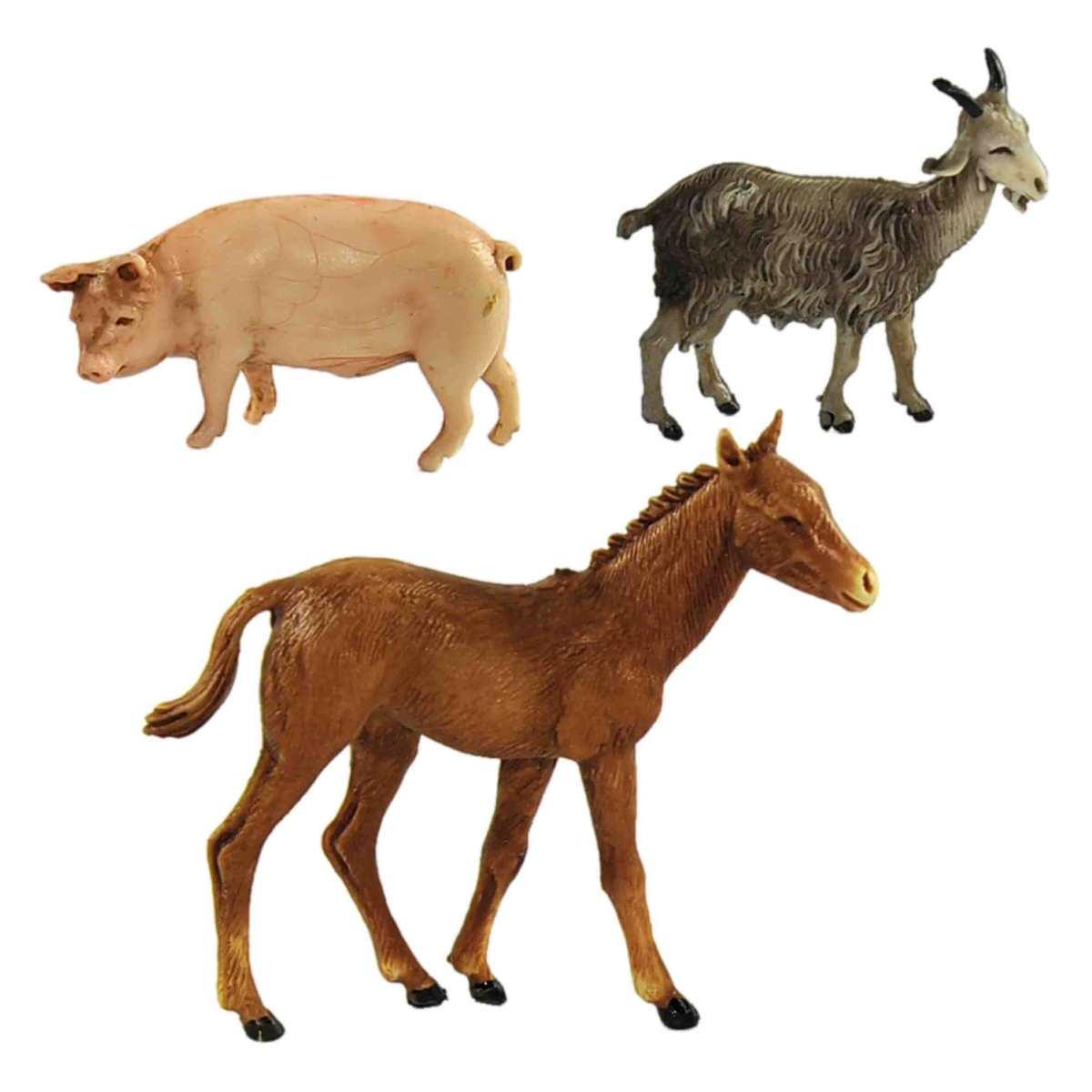 Animali da Fattoria Set pz.6 Statue da cm.6 | Moranduzzo