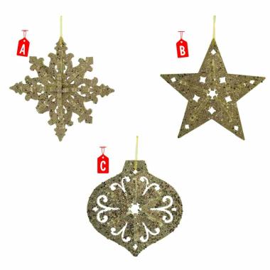 Decorazione Natalizia Stella Fiocco Neve Sfera 3D in Eva |M2 Store