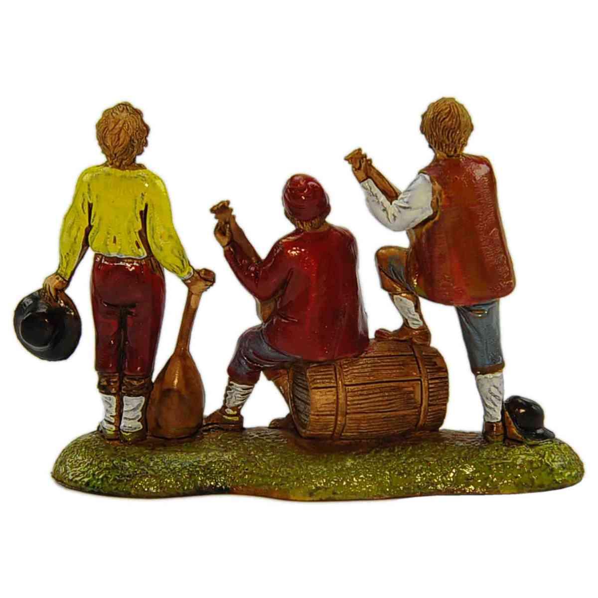 Statua cm.6 Musicanti con Strumenti | Moranduzzo