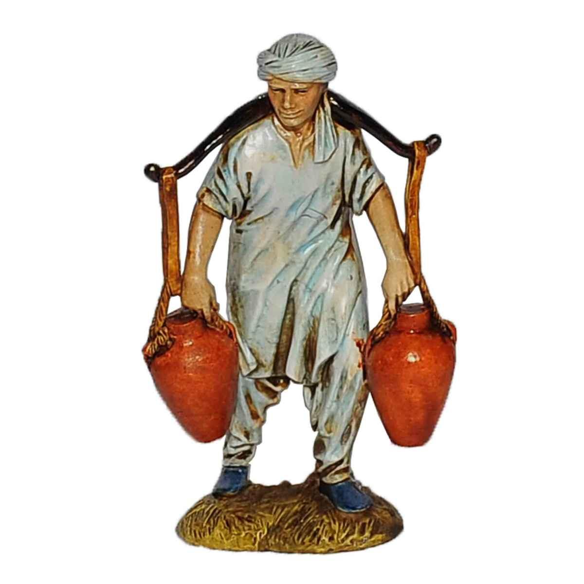 Statua cm.12 Acquaiolo con Anfore | Moranduzzo