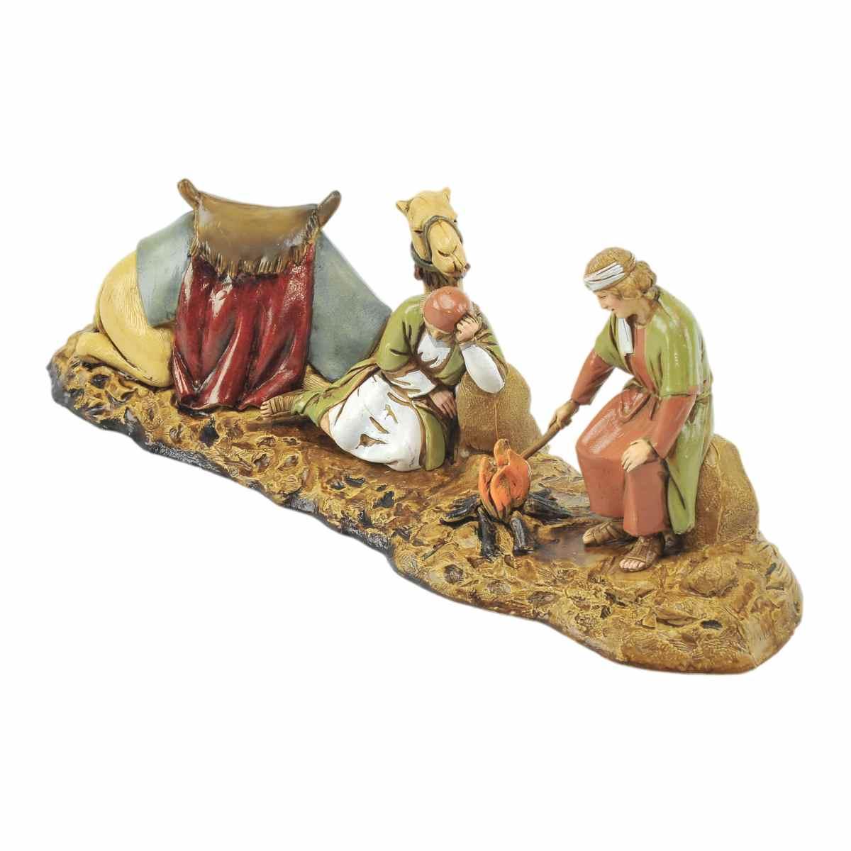 Statua cm.10 Cammellieri al Fuococon Cammello |Moranduzzo