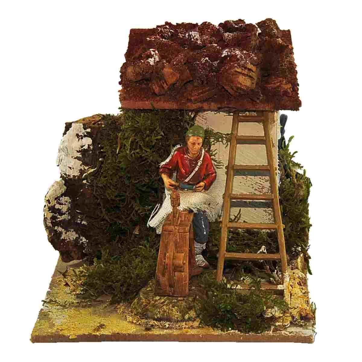 Statua cm.10 Arrotino con con Movimento | Moranduzzo