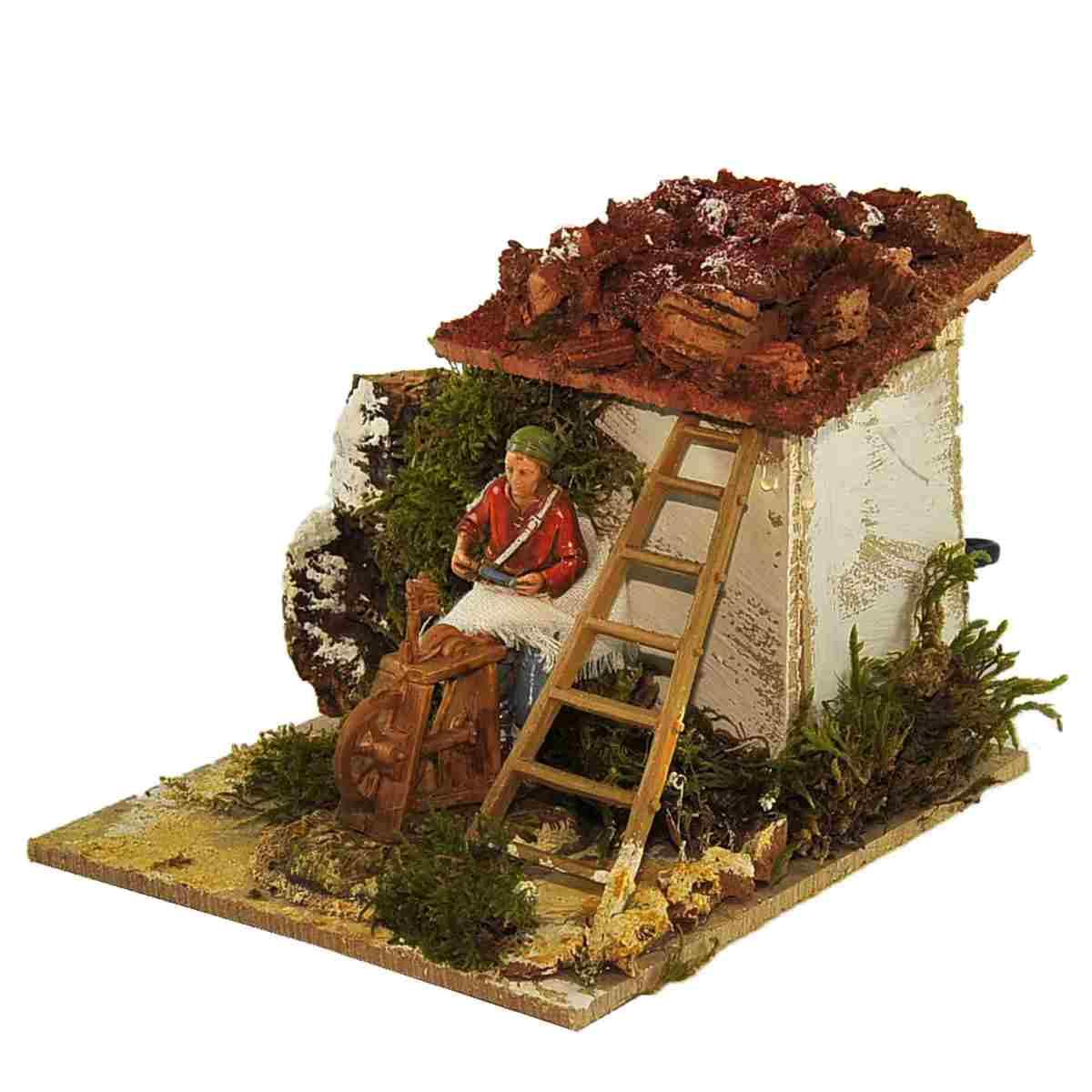 Statua cm.10 Arrotino con con Movimento | Moranduzzo