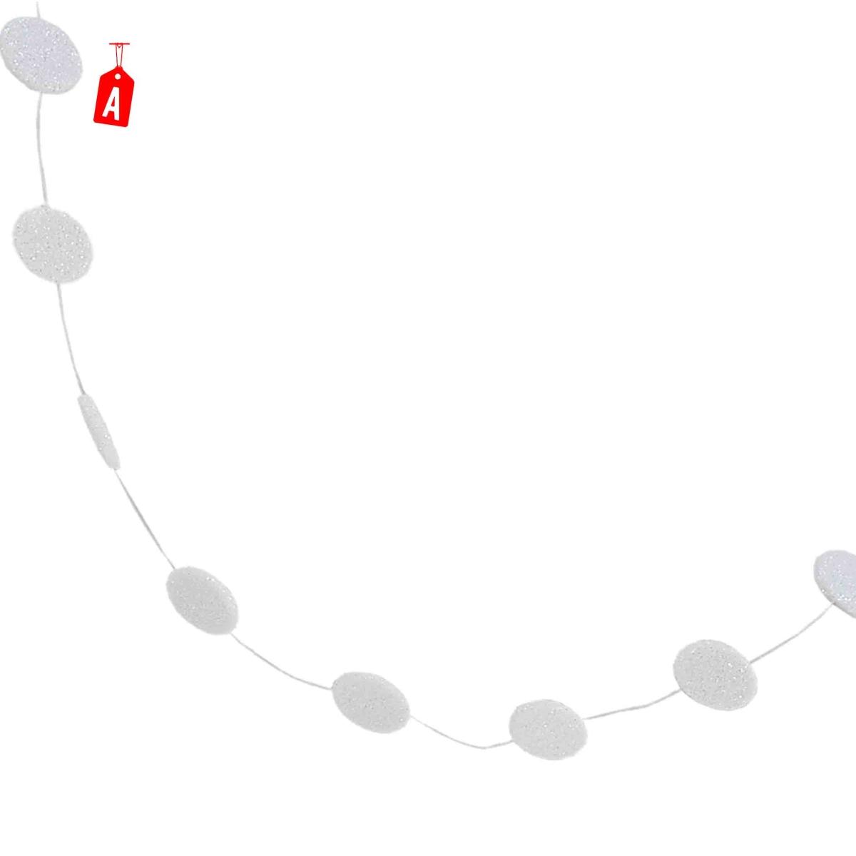Ghirlanda cm.270 Bianca Forme 2 Modelli |Moranduzzo