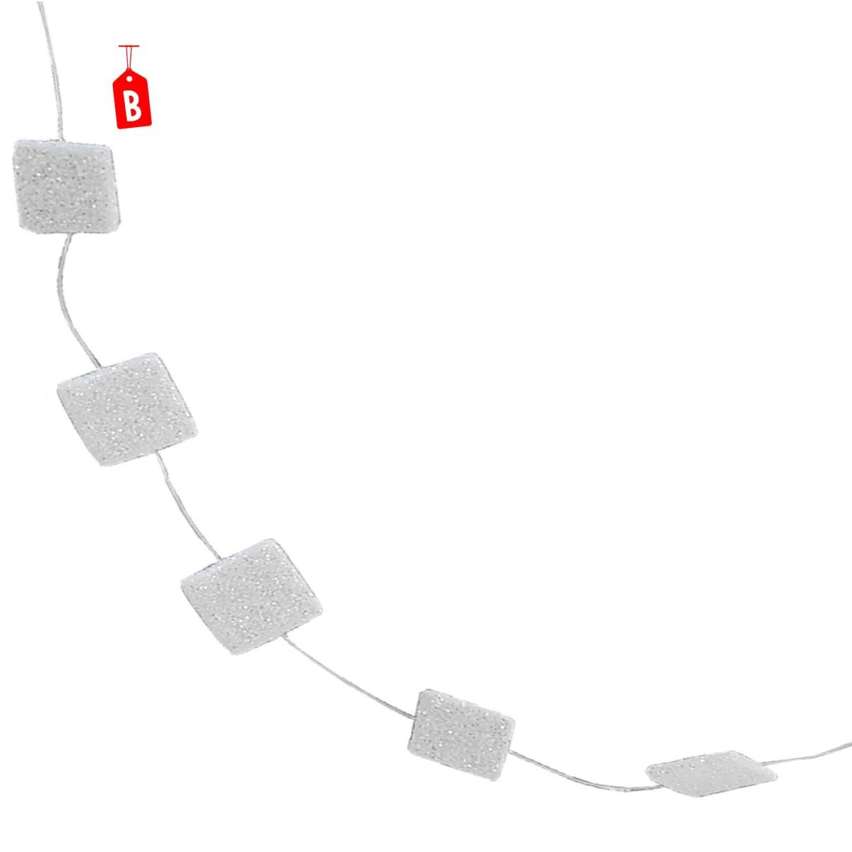 Ghirlanda cm.270 Bianca Forme 2 Modelli |Moranduzzo