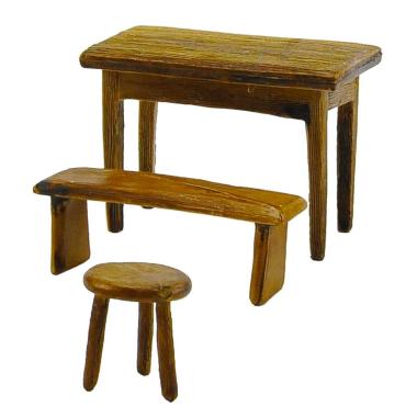 Tavolo Panca e Sgabello | Moranduzzo