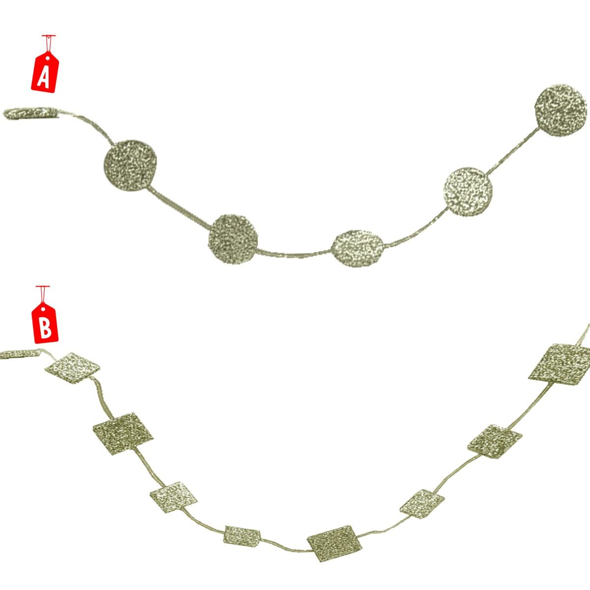 Ghirlanda mt.2,70 Oro Forme 2 Modelli |Moranduzzo