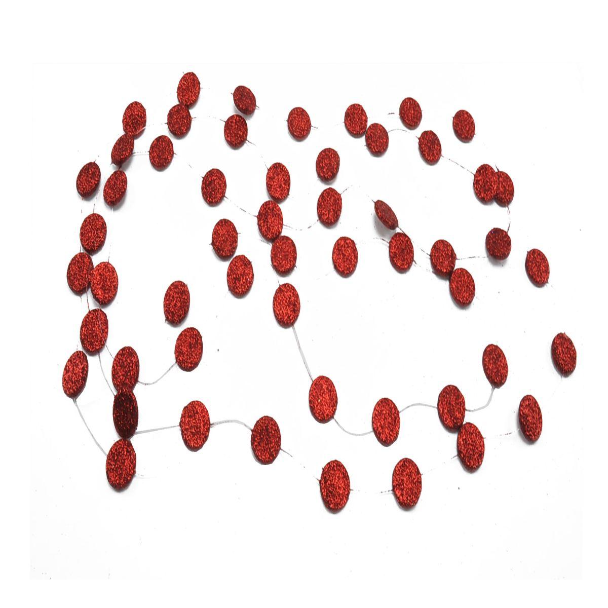 Ghirlanda mt.2,70 Rossa Forme 2 Modelli |Moranduzzo