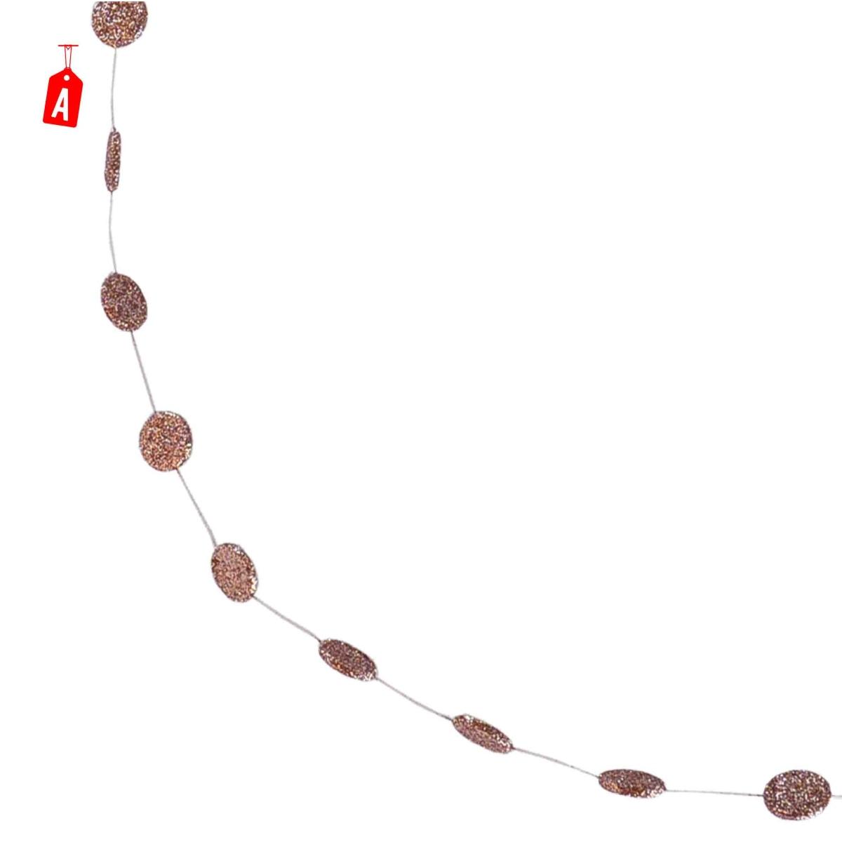 Ghirlanda cm.270 Bronzo/Rosa Forme 2 Modelli |Moranduzzo