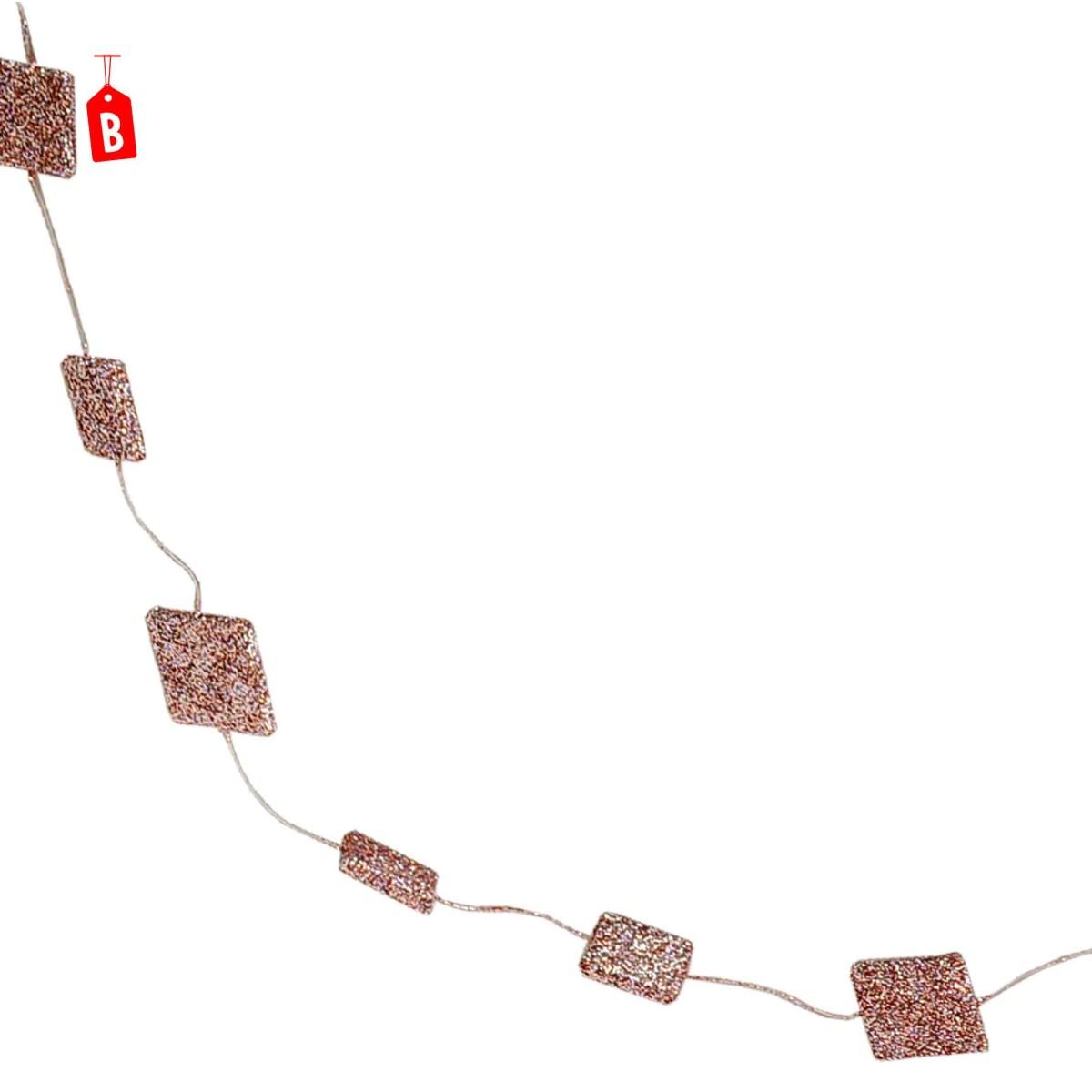 Ghirlanda cm.270 Bronzo/Rosa Forme 2 Modelli |Moranduzzo