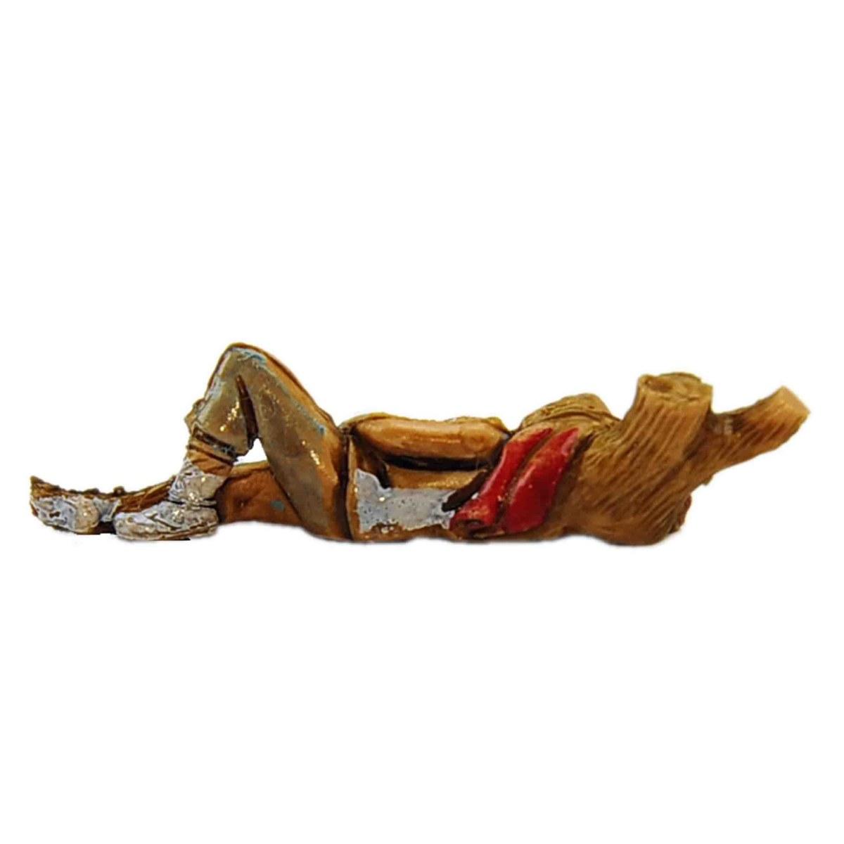 Statua presepe 3,5 cm benito il dormiente