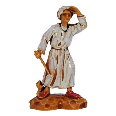 Statua cm.3,5 Arabo con Bastone | Moranduzzo