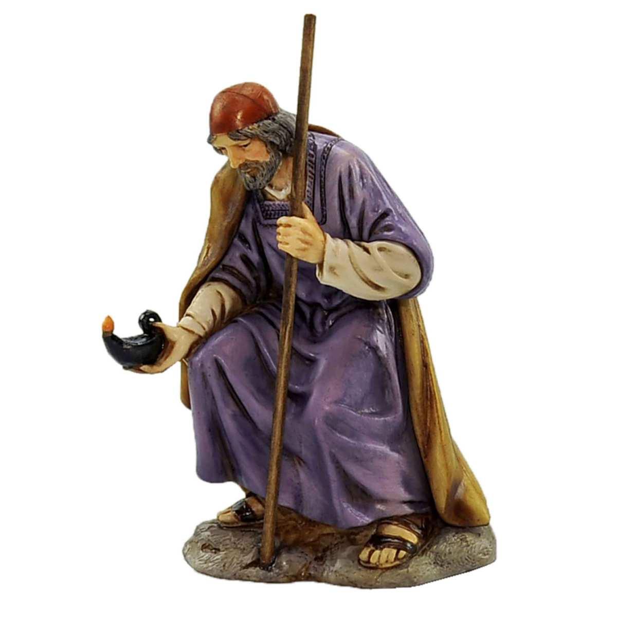 NativitÃƒÂ  cm.13 S. Giuseppe Bambinello Madonna Sdraiata Set pz.3 | Moranduzzo