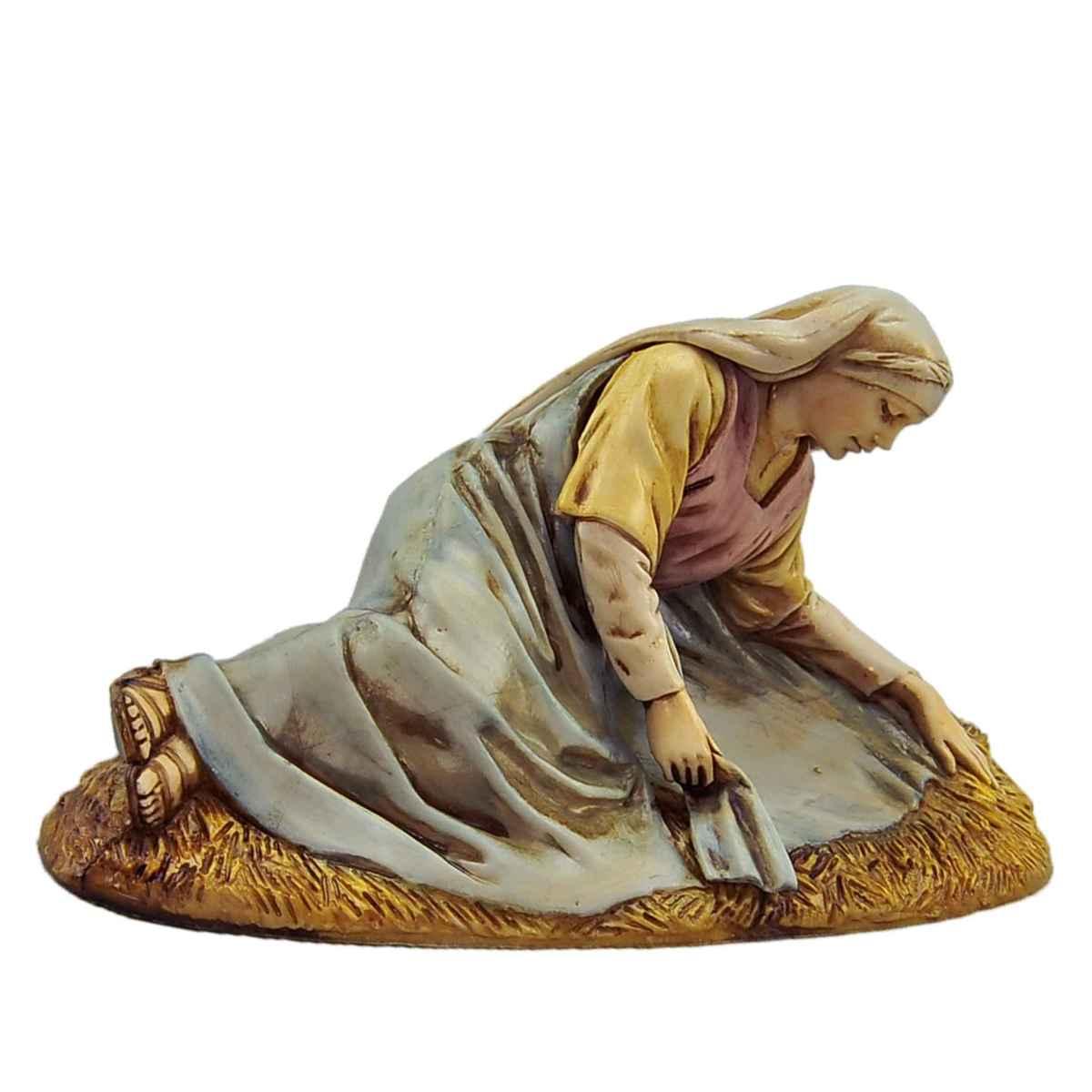 NativitÃƒÂ  cm.13 S. Giuseppe Bambinello Madonna Sdraiata Set pz.3 | Moranduzzo