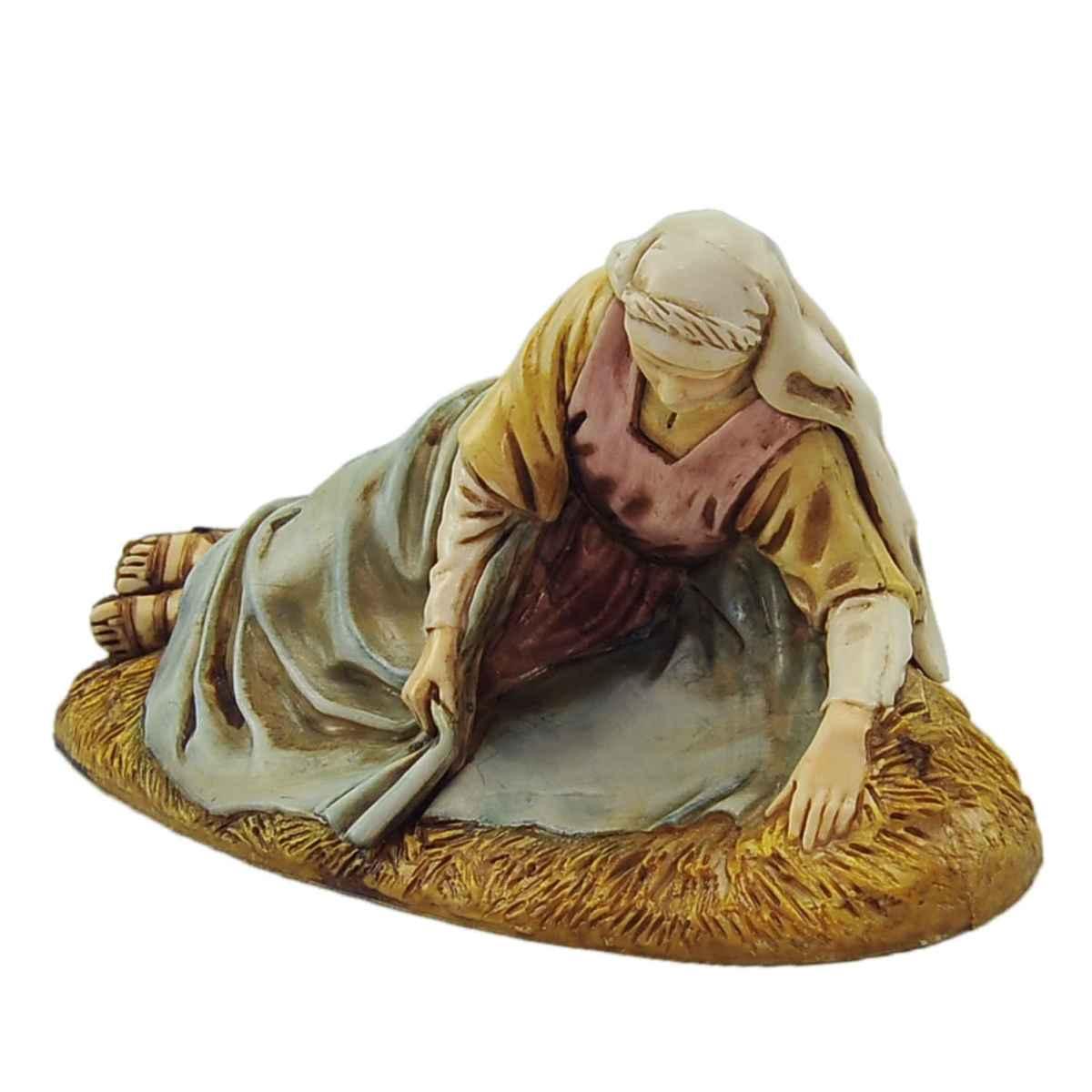 NativitÃƒÂ  cm.13 S. Giuseppe Bambinello Madonna Sdraiata Set pz.3 | Moranduzzo